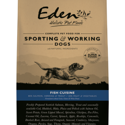 Eden Dog - 80/20 Fish Cuisine Working & Sporting Dog Small Kibble 15kg