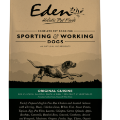 Eden Dog - 80/20 Original Cuisine Working & Sporting Dog Small Kibble 15kg