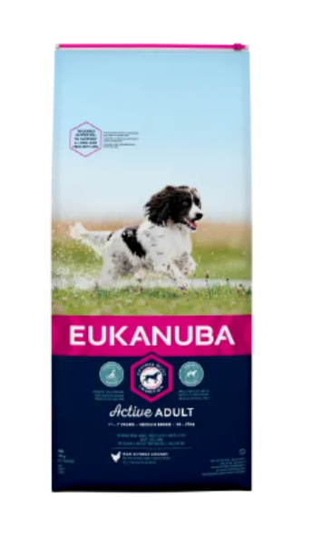 Eukanuba Adult Medium Breed 12kg 3 Eukanuba Adult Medium Breed 12kg