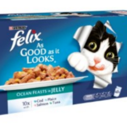 Felix As Good As It Looks Pouch Pack Ocean Feasts 40x100g