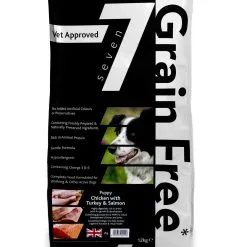 Seven Puppy - Chicken With Turkey & Salmon Grain Free 12kg