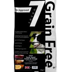 Seven Dog - Adult Grain Free Duck With Sweet Potato & Orange 12kg