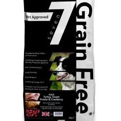 Seven Dog - Adult Turkey With Sweet Potato & Cranberry Grain Free 2kg