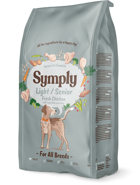 Symply Dog - Adult Light / Senior Chicken 12kg 3 Symply Dog - Adult Light / Senior Chicken 12kg
