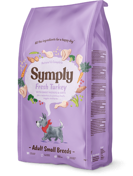 Symply Dog - Adult Small Breed Turkey 2kg 3 Symply Dog - Adult Small Breed Turkey 2kg