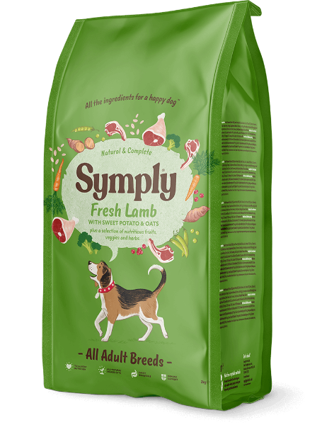 Symply Dog - Adult Lamb 2kg 3 Symply Dog - Adult Lamb 2kg