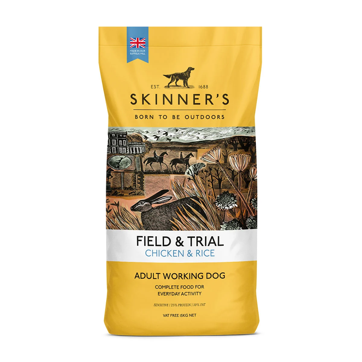 Skinners Dog - Field & Trial Sensitive Chicken & Rice 15kg 3 Skinners Dog - Field & Trial Sensitive Chicken & Rice 15kg