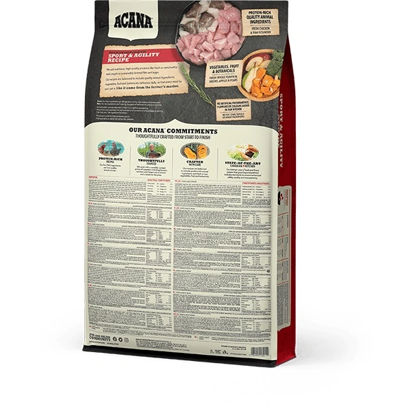 Acana Dog - Sport & Agility 11.4kg 4 Acana Dog - Sport & Agility 11.4kg - Image 2