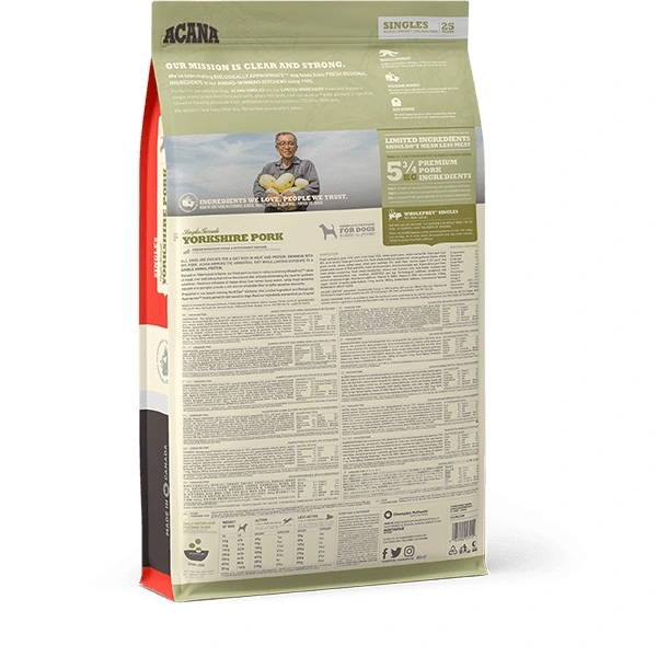 Acana Dog - Yorkshire Pork 11.4kg 4 Acana Dog - Yorkshire Pork 11.4kg - Image 2