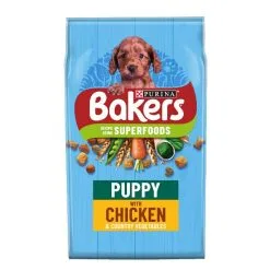 Bakers Puppy Chicken With Vegetables Dry Dog Food 12.5kg
