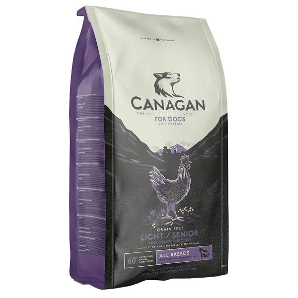 Canagan Dog - Light / Senior Free Range Chicken 12kg 3 Canagan Dog - Light / Senior Free Range Chicken 12kg