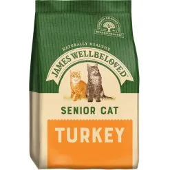 James Wellbeloved Cat - Senior Turkey 4kg
