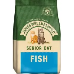 James Wellbeloved Cat - Senior Fish 4kg