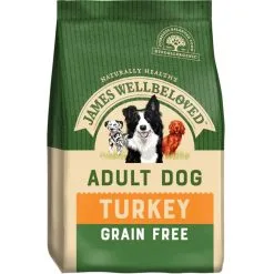 James Wellbeloved Dog - Adult Turkey Grain Free 10kg