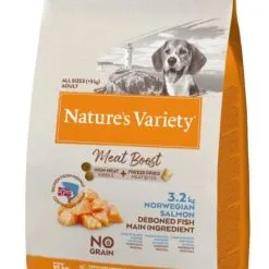 Natures Variety Dog - Meat Boost Norwegian Salmon 10kg