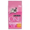 Purina ONE Kitten Chicken And Whole Grains Dry Cat Food 3kg -Dog food Shop 0021754 purina one kitten chicken and whole grains dry cat food 3kg 600