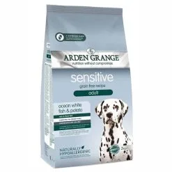 Arden Grange Dog - Adult Sensitive Grain Free White Fish & Potato 2kg