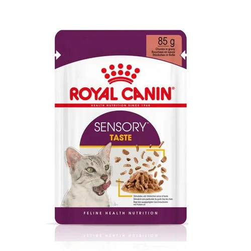 Royal Canin Cat - Pouch Box Sensory In Gravy - Taste 12x85g 3 Royal Canin Cat - Pouch Box Sensory In Gravy - Taste 12x85g