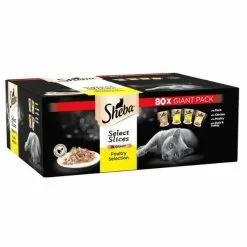 Sheba Select Slices Poultry In Gravy 80x85g