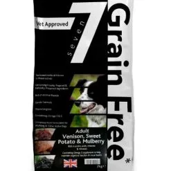 Seven Dog - Adult Venison With Sweet Potato And Mulberry Grain Free 2kg