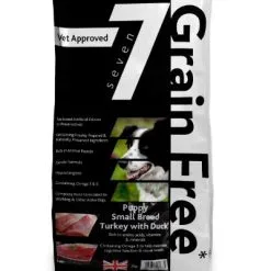 Seven Puppy - Small Breed Turkey With Duck Grain Free 2kg