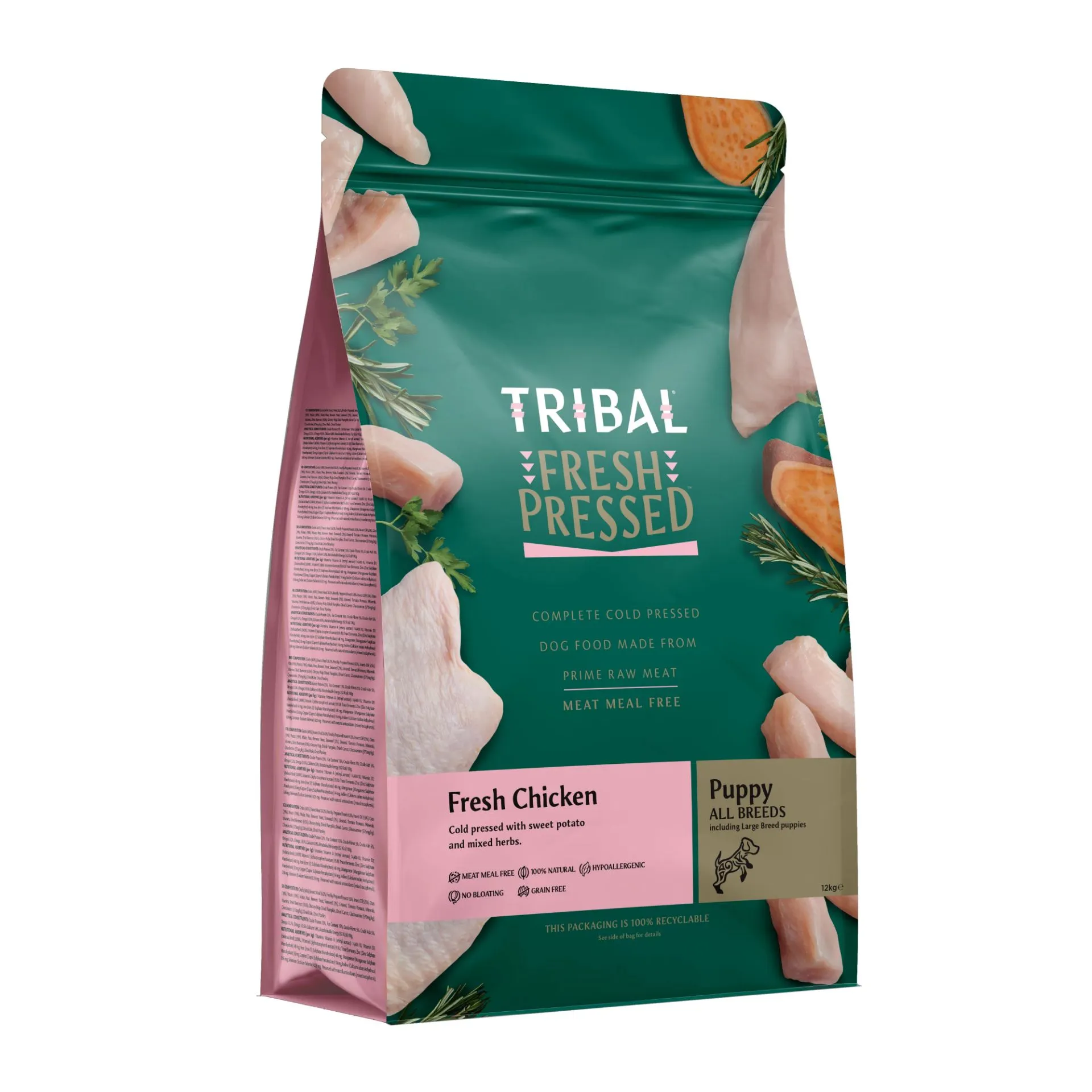 Tribal Puppy Chicken Dry Dog Food 2.5kg 4 Tribal Puppy Chicken Dry Dog Food 2.5kg - Image 2