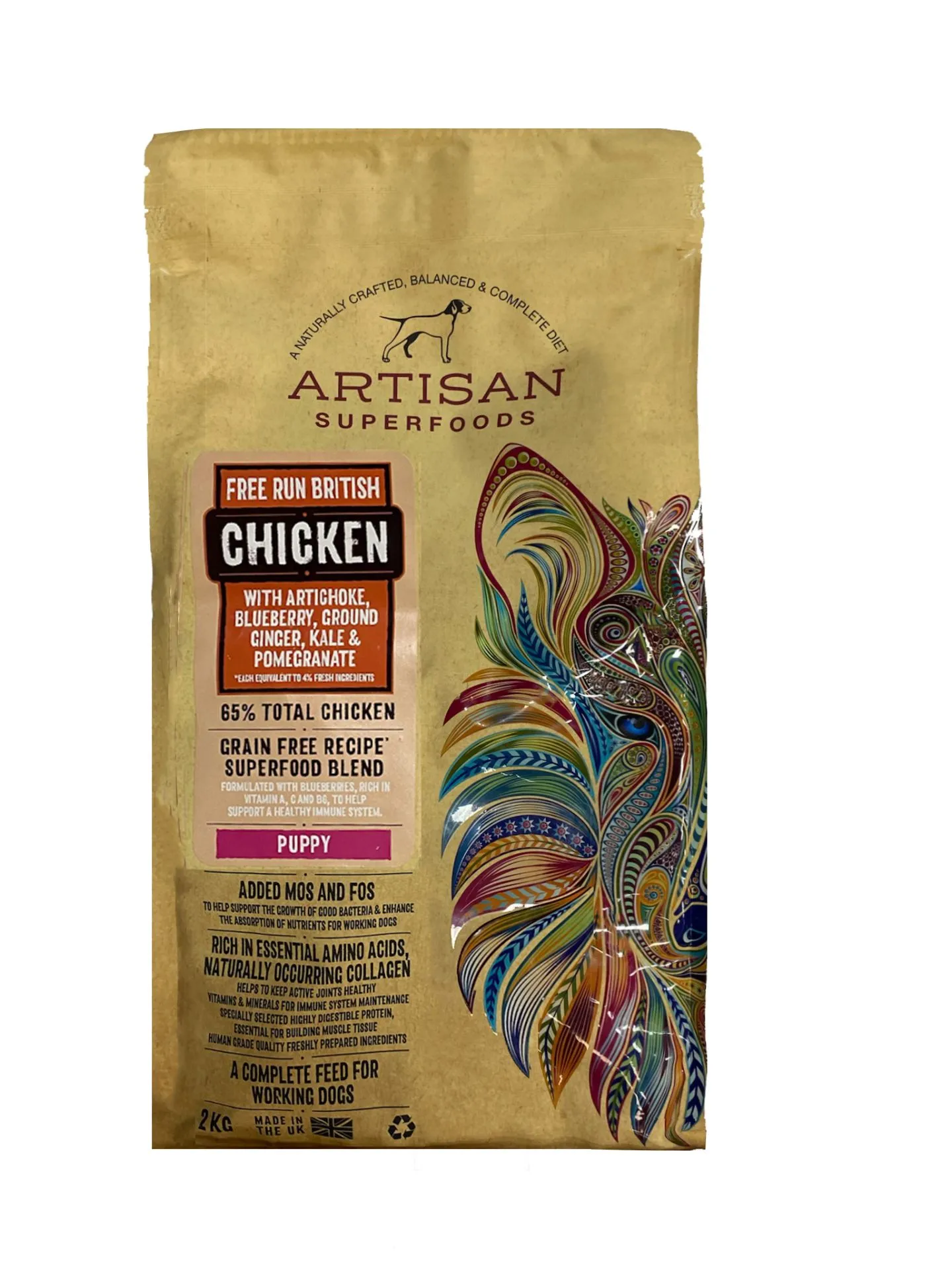 Artisan Puppy Chicken 2kg 3 Artisan Puppy Chicken 2kg