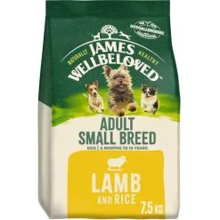 James Wellbeloved Dog - Adult Small Breed Lamb & Rice 7.5kg