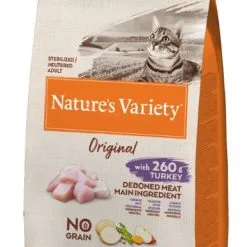 Natures Variety Cat - Original No Grain Sterilised Turkey 1.25kg