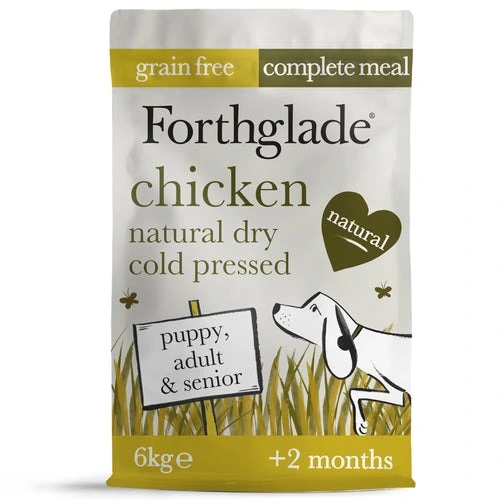 Forthglade Dog - Grain Free Cold Pressed Chicken 6kg 3 Forthglade Dog - Grain Free Cold Pressed Chicken 6kg