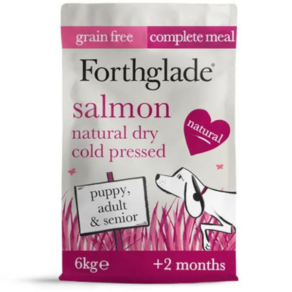 Forthglade Dog - Grain Free Cold Pressed Salmon 6kg 3 Forthglade Dog - Grain Free Cold Pressed Salmon 6kg