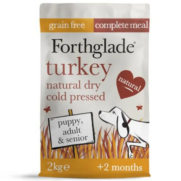 Forthglade Dog - Grain Free Cold Pressed Turkey 2kg 3 Forthglade Dog - Grain Free Cold Pressed Turkey 2kg