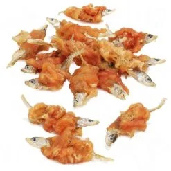 Dokas Chew Snack - Chicken Breast With Fish 9 Dokas Chew Snack - Chicken Breast With Fish -Dog food Shop 136547 dokas huhn fisch 9