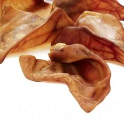 Dog Snagger Natural Pigs' Ears (Mixed) Dog Chews -Dog food Shop 298369 1schweineohren gramm 0