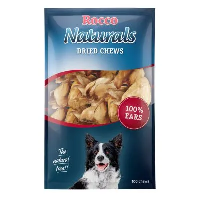 Rocco Natural Dried Cows' Ear Dog Chews 4 Rocco Natural Dried Cows' Ear Dog Chews - Image 2
