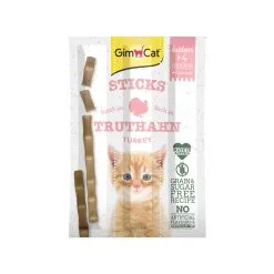 GimCat Kitten Sticks - Turkey