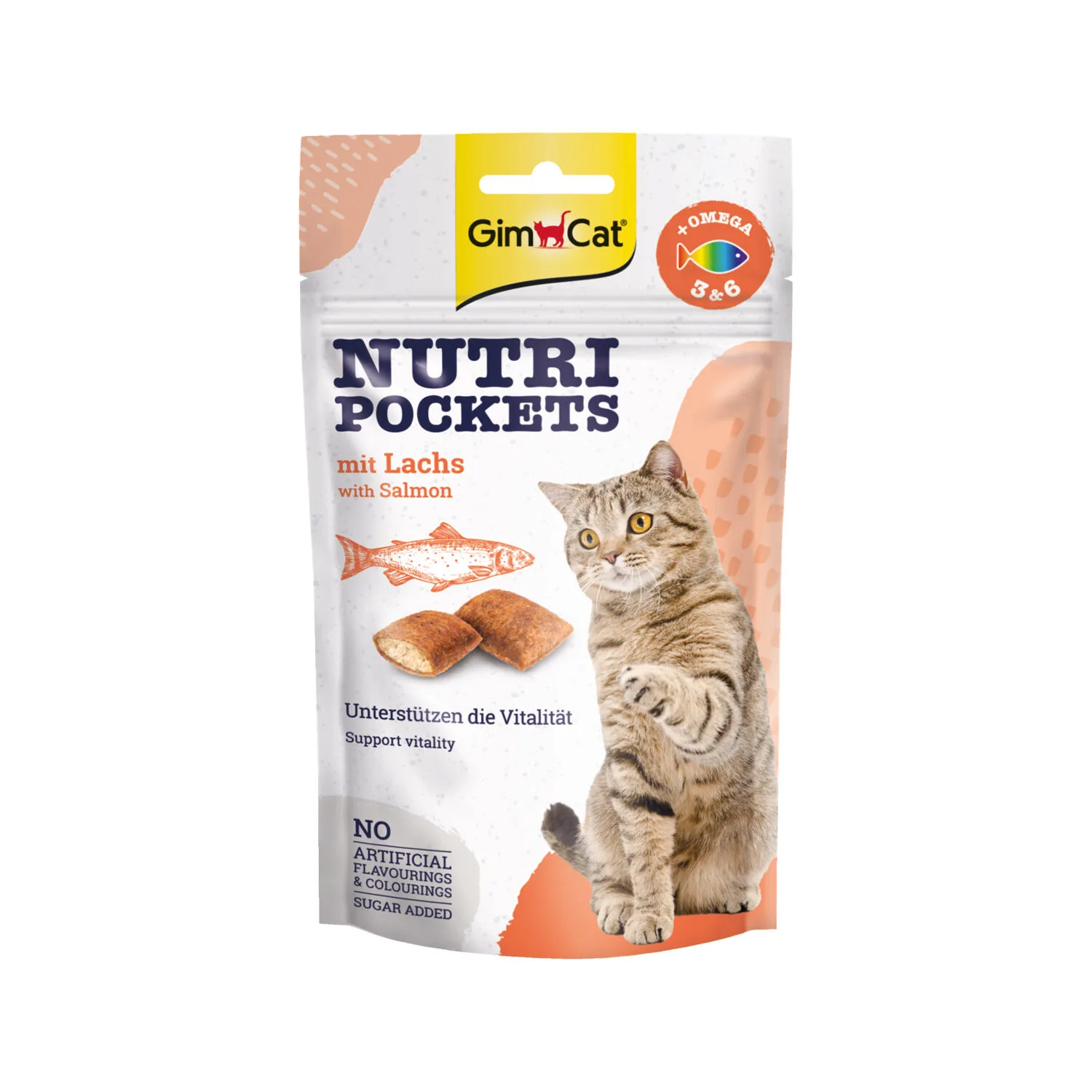 Hilton Herbs GimCat Nutri Pockets - Salmon 3 Hilton Herbs GimCat Nutri Pockets - Salmon