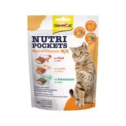 Ecuphar GimCat Nutri Pockets Malt - Vitamin Mix -Dog food Shop gimcat nutri pockets malt vitamin mix 185974 1000 none