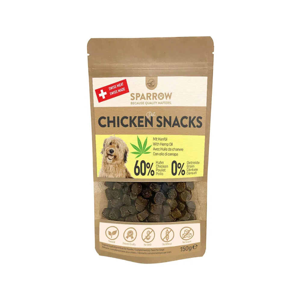 SPARROW Pet Chicken Snacks With CBD 4 SPARROW Pet Chicken Snacks With CBD - Image 2
