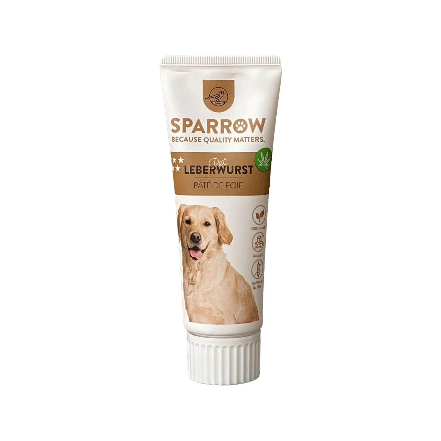Phytonics SPARROW Pet Liver Sausage Paste With CBD For Dogs